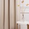 2-Piece Blackout Curtains with Tiebacks and Rod Pocket Design Thermal Insulated and Machine Washable